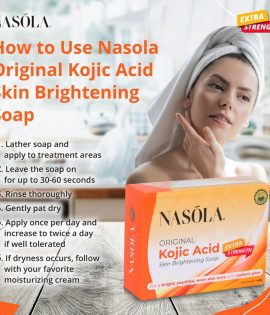 Nasola Original Kojic Acid Soap