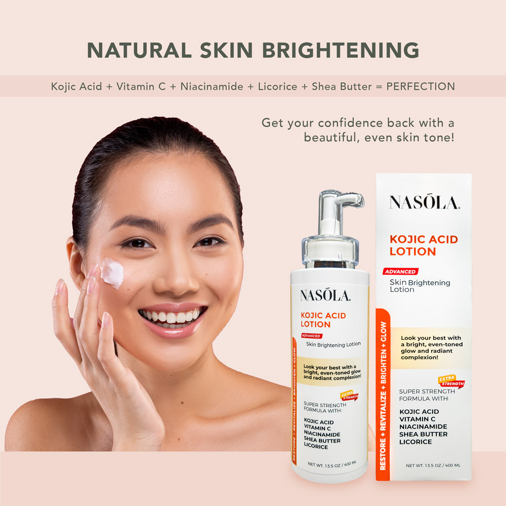 Kojic Acid Natural Skin Whitening Lotion Cream