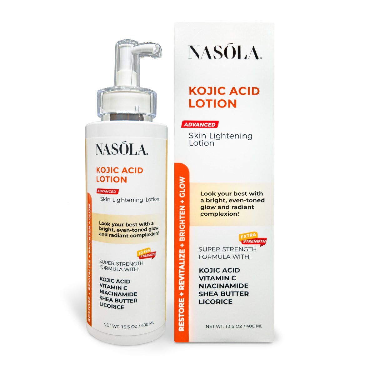 Nasola Kojic Acid Lotion - Natural Method to Lighten the Skin