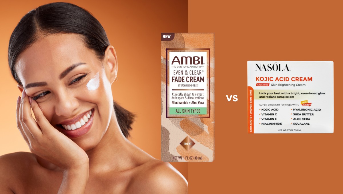 Ambi Fade Cream vs Nasola Kojic Acid Cream