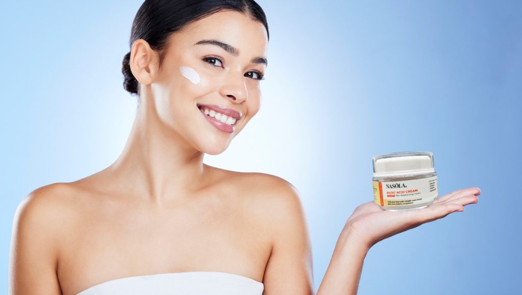 Nasola Kojic Acid Cream - Oily, Combination, Normal, Dry - All Skin Types