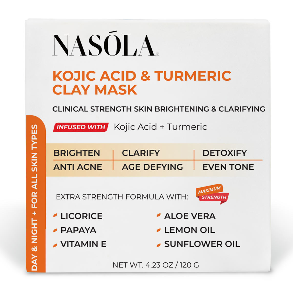 Kojic Acid Turmeric Clay Mask