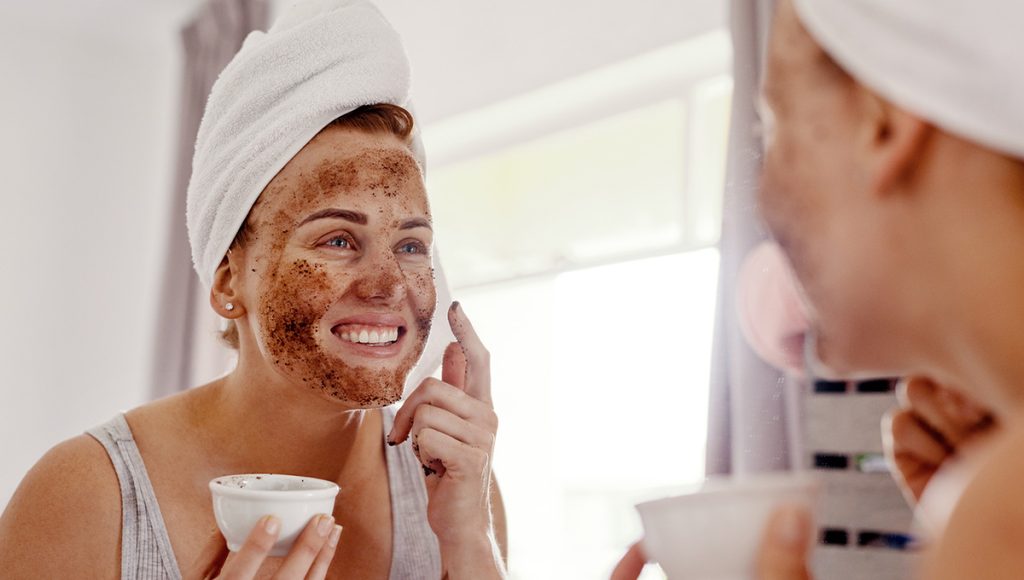 Turmeric Coconut Scrub for Hydrating and Brightening Skin