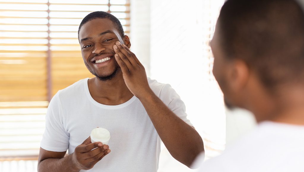 Best Crepe Erase Alternative for Crepey Skin on a Man’s Face