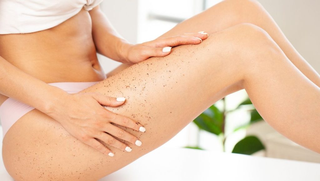 Power of a Brightening Scrub for Inner Thigh Hyperpigmentation